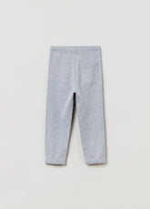 Ovs Kids Boy Cotton Joggers With Drawstring